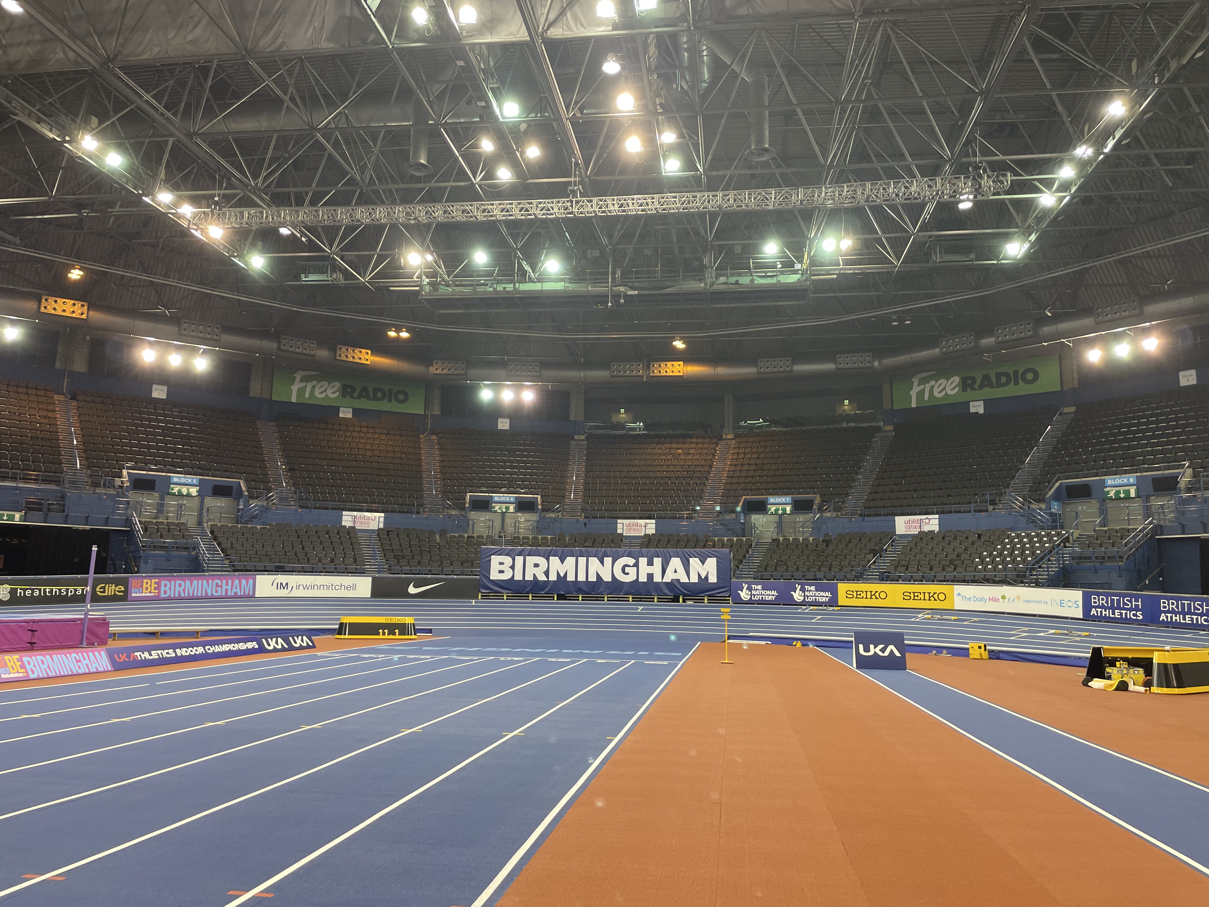 New £1.7m indoor athletics track secures top class events in Birmingham